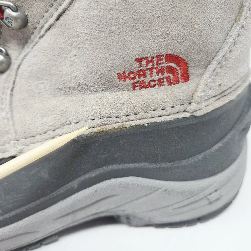 The North Face Kids 3 Youth Grey Chilkat Lace II Boots Winter Snow Waterproof
